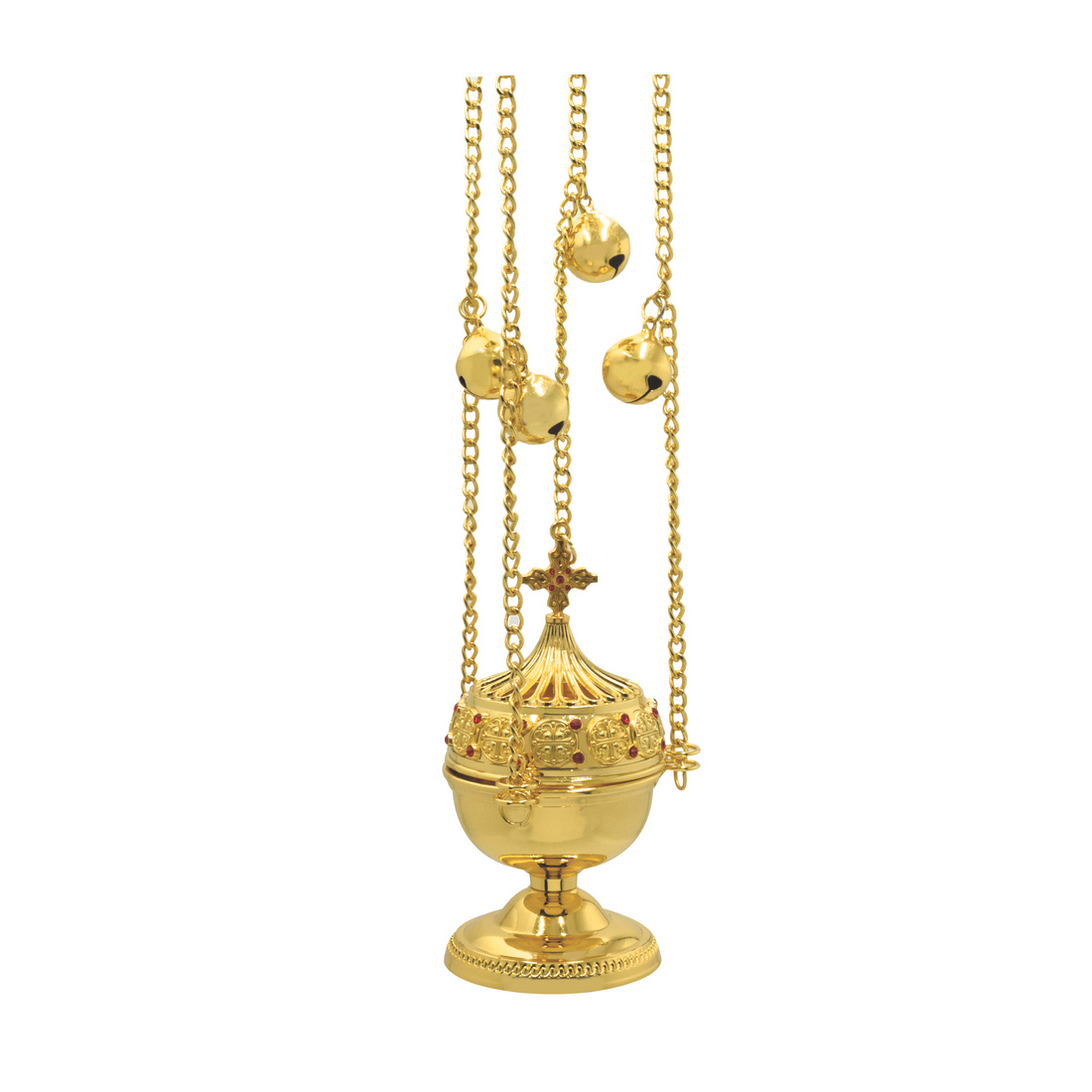 Cencer Gold With Stone Red | 1144
