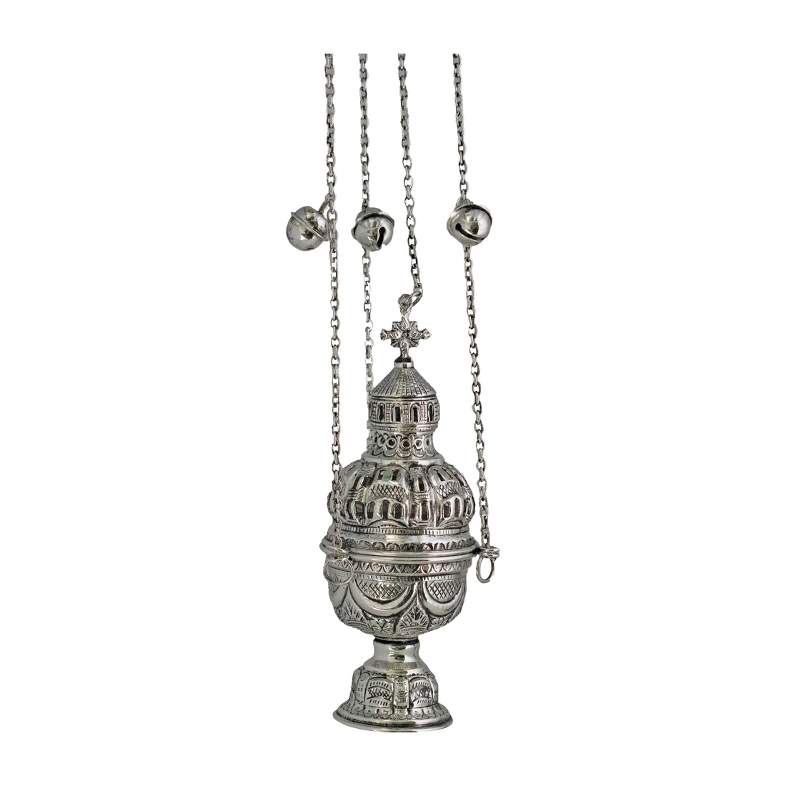 Cencer Silver Patina Perforated | 1151