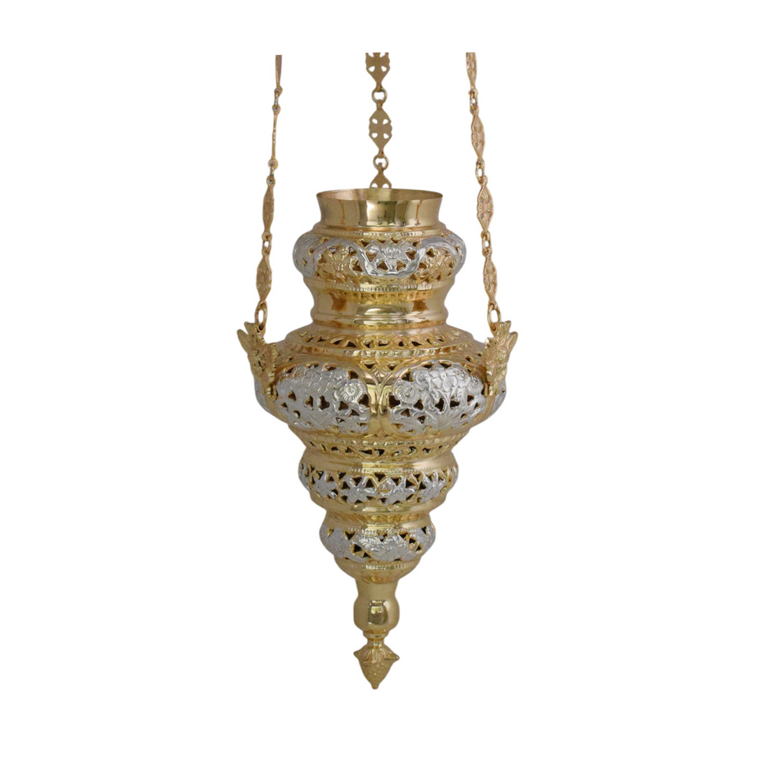 Corfu Candle No4 New Perforated Two Colours | 12104