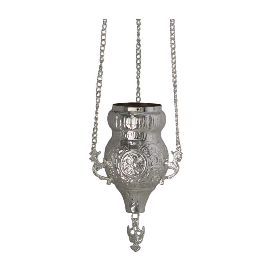 Bizantine Candle Silver Plated | 12107