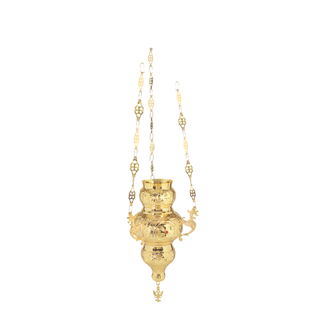 Candle Gold Plated Stone | 1266