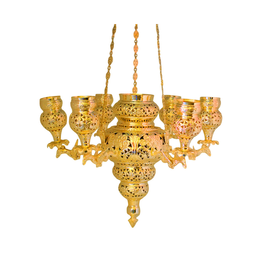 Multi Vigil Lamp Gold | 1286D