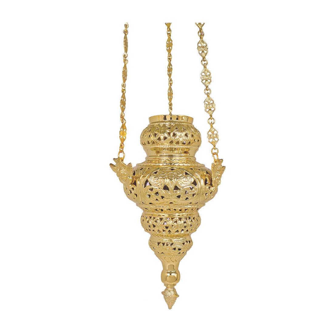 Corfu Candle No4 New Perforated Gold | 1290