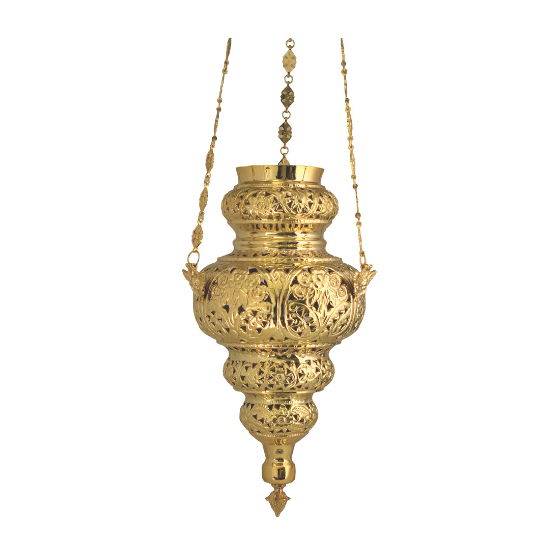 Corfu Candle Gigas New Perforated Gold | 1295A