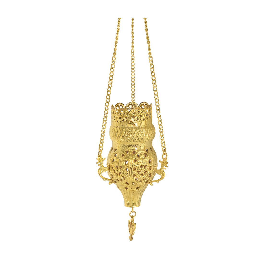 Bizantine Candle Gold Plated Perforated | 1297