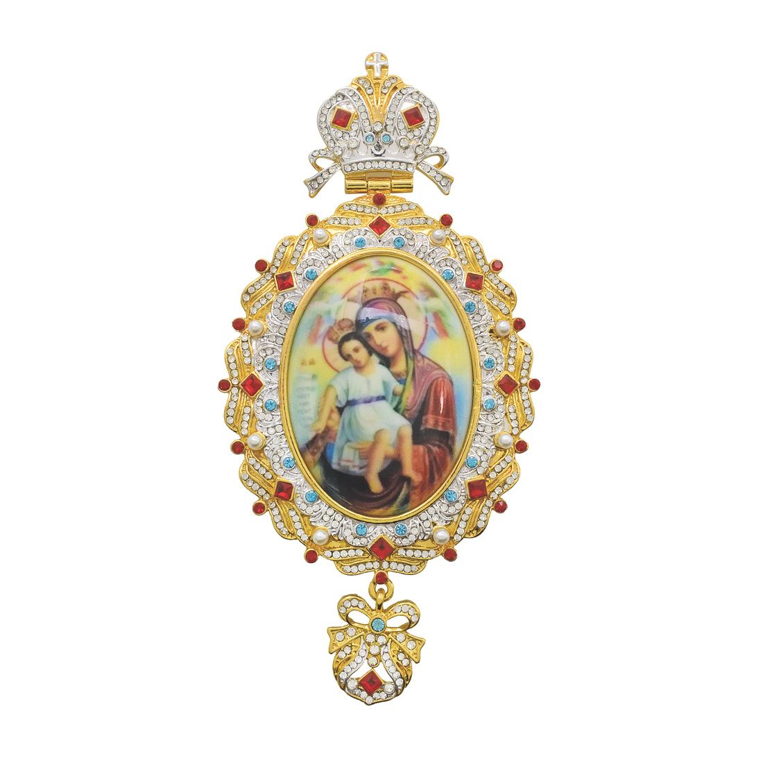 Engolpio Gold Red Stones | 1497