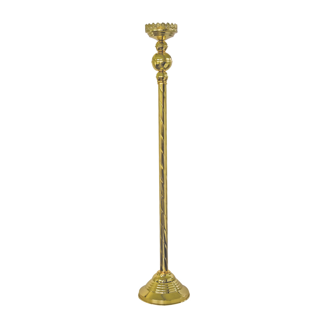 Floor Candle Stand - Gold color | 3705