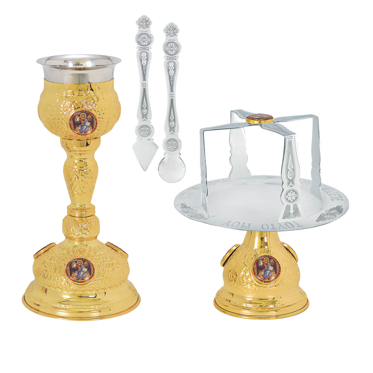 Chalice Set Silver Smalto 250Ml | 1308