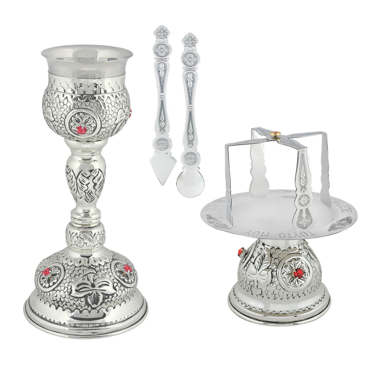 Chalice Set Silver Stone | 1326