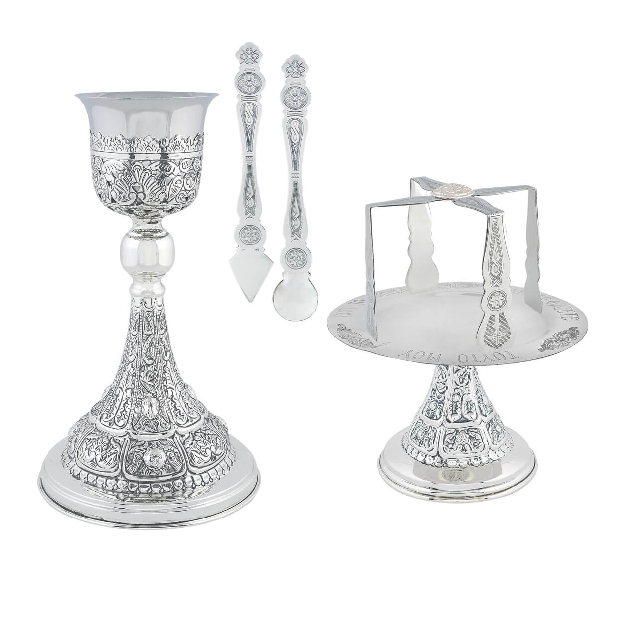 Chalice Set Silver Patina 500Ml | 1336