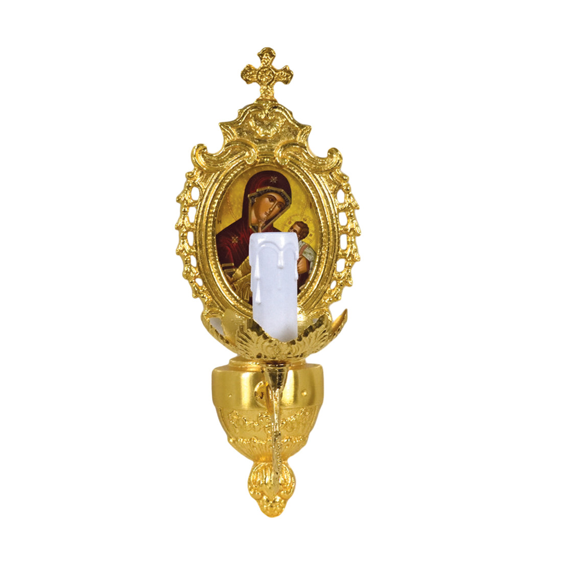 Single-Light Wall Sconce with Frame | 3715